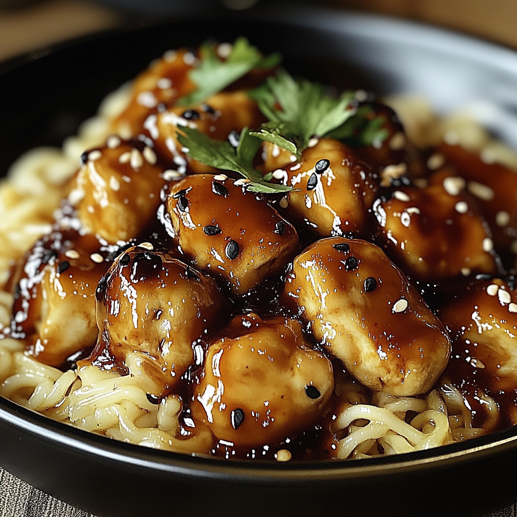 Recipe preparation for Sweet and Spicy Chicken Meal