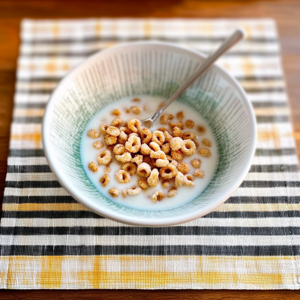 Recipe preparation for Small bowl of wholegrain cereal