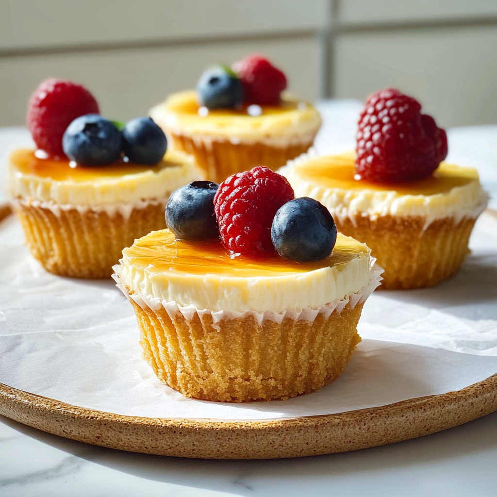 Recipe preparation for no-bake-mini-cheesecakes-recipe