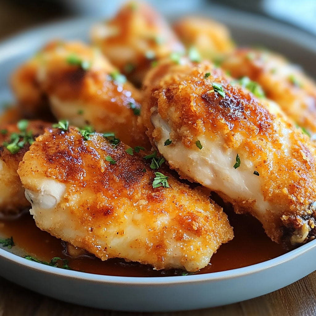 Recipe preparation for Homemade KFC-Style Chicken Oven