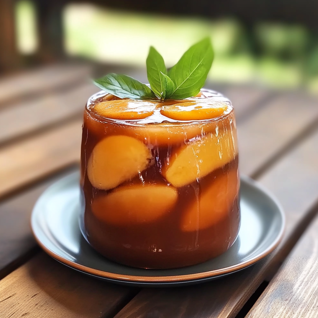 Recipe preparation for Southern Peach Tea