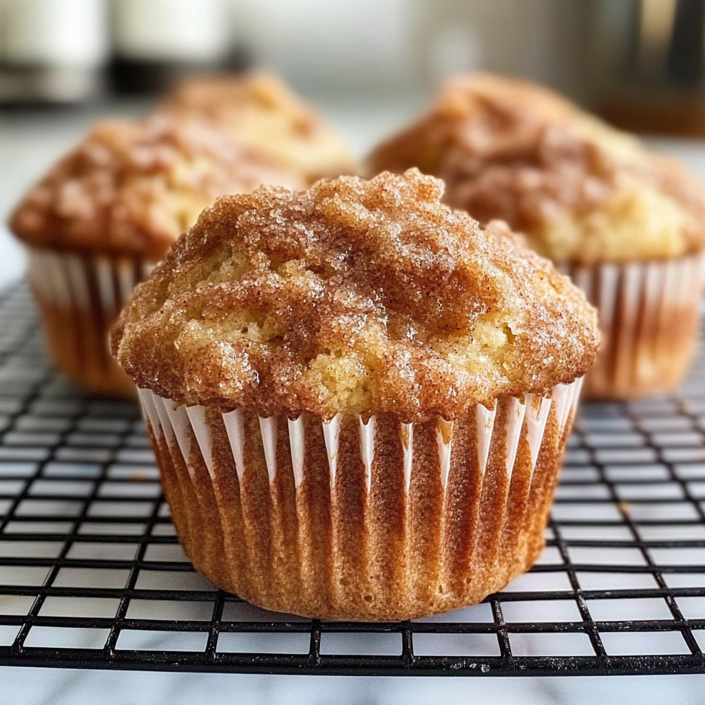 Recipe preparation for Apple Cinnamon Muffins
