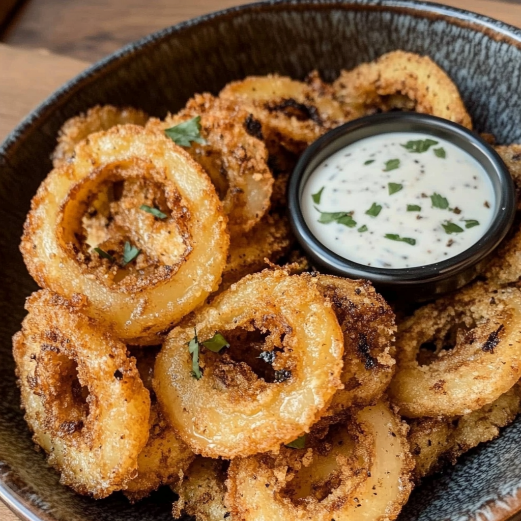 Recipe preparation for Crispy Air Fryer Banana Pepper Coins