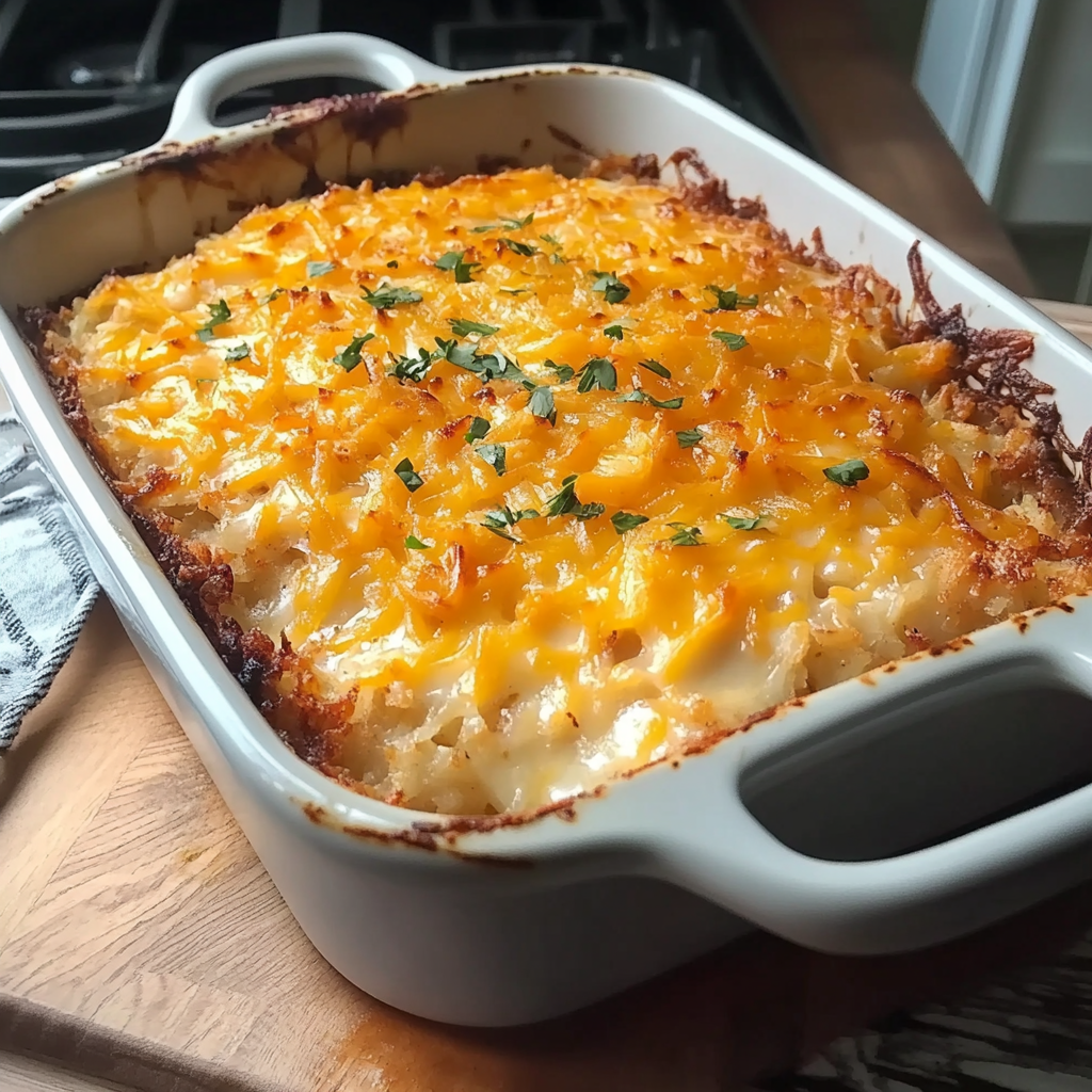 Recipe preparation for Effortless Cracker Barrel Hash Browns