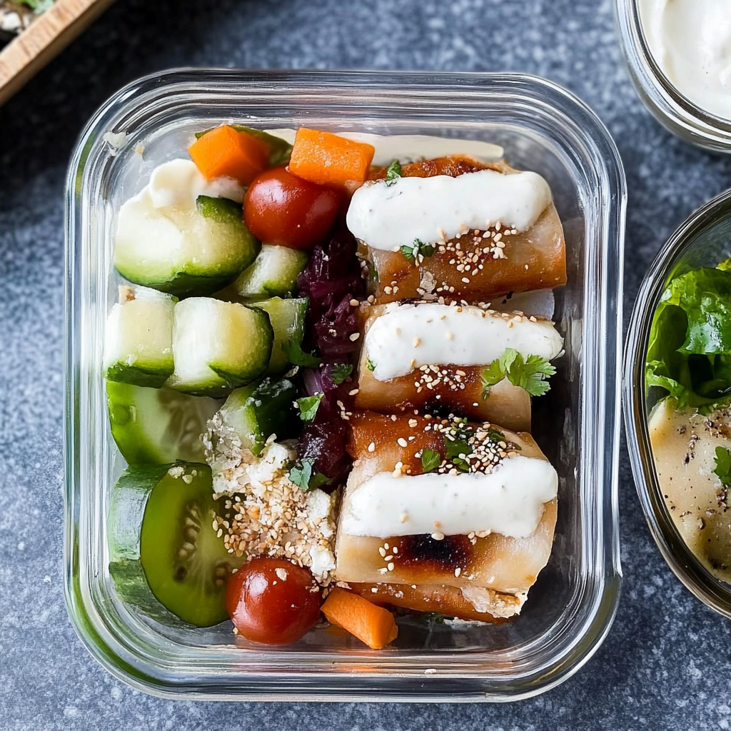 Recipe preparation for Light Bento Box