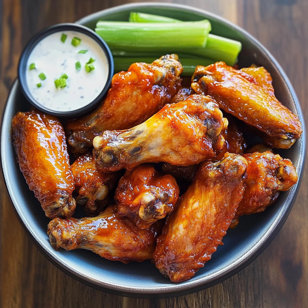 Recipe preparation for Classic Wings