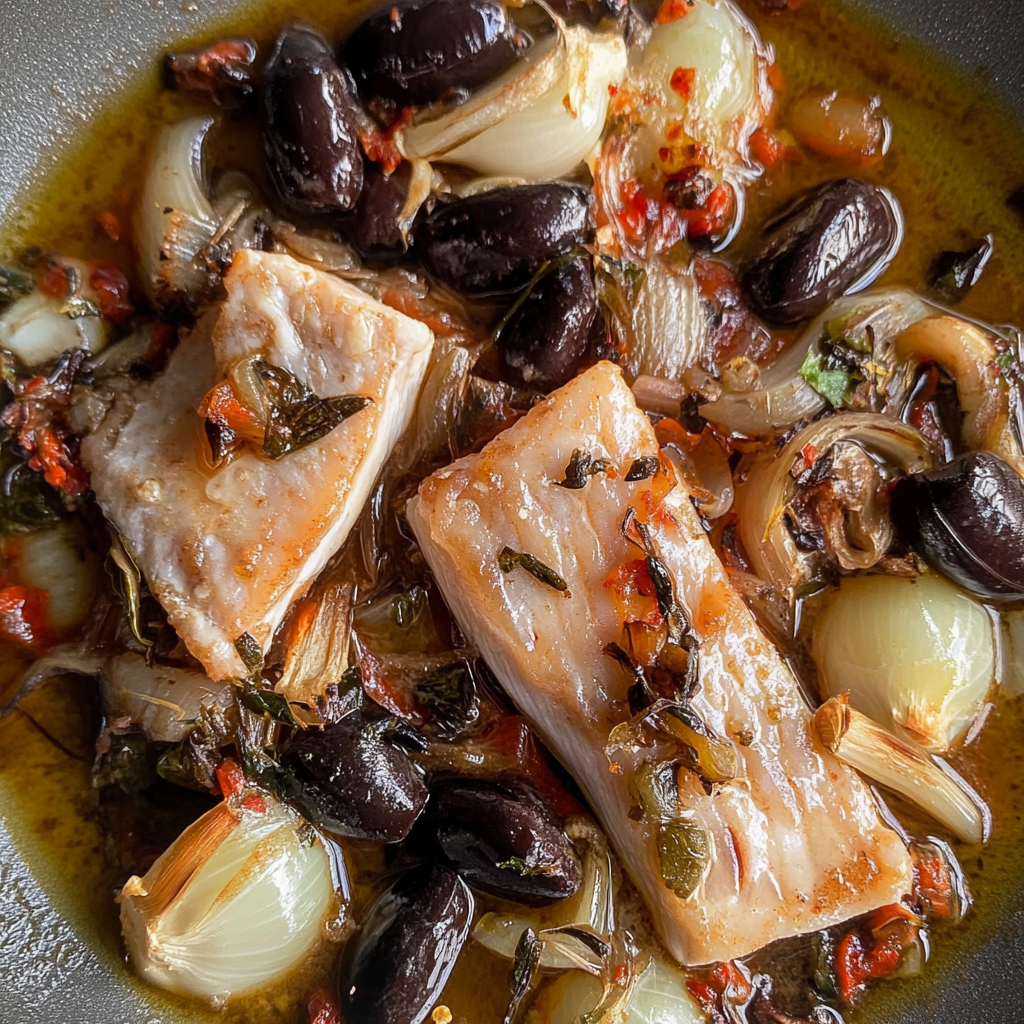 Recipe preparation for Gourmet Banana Baked Cod