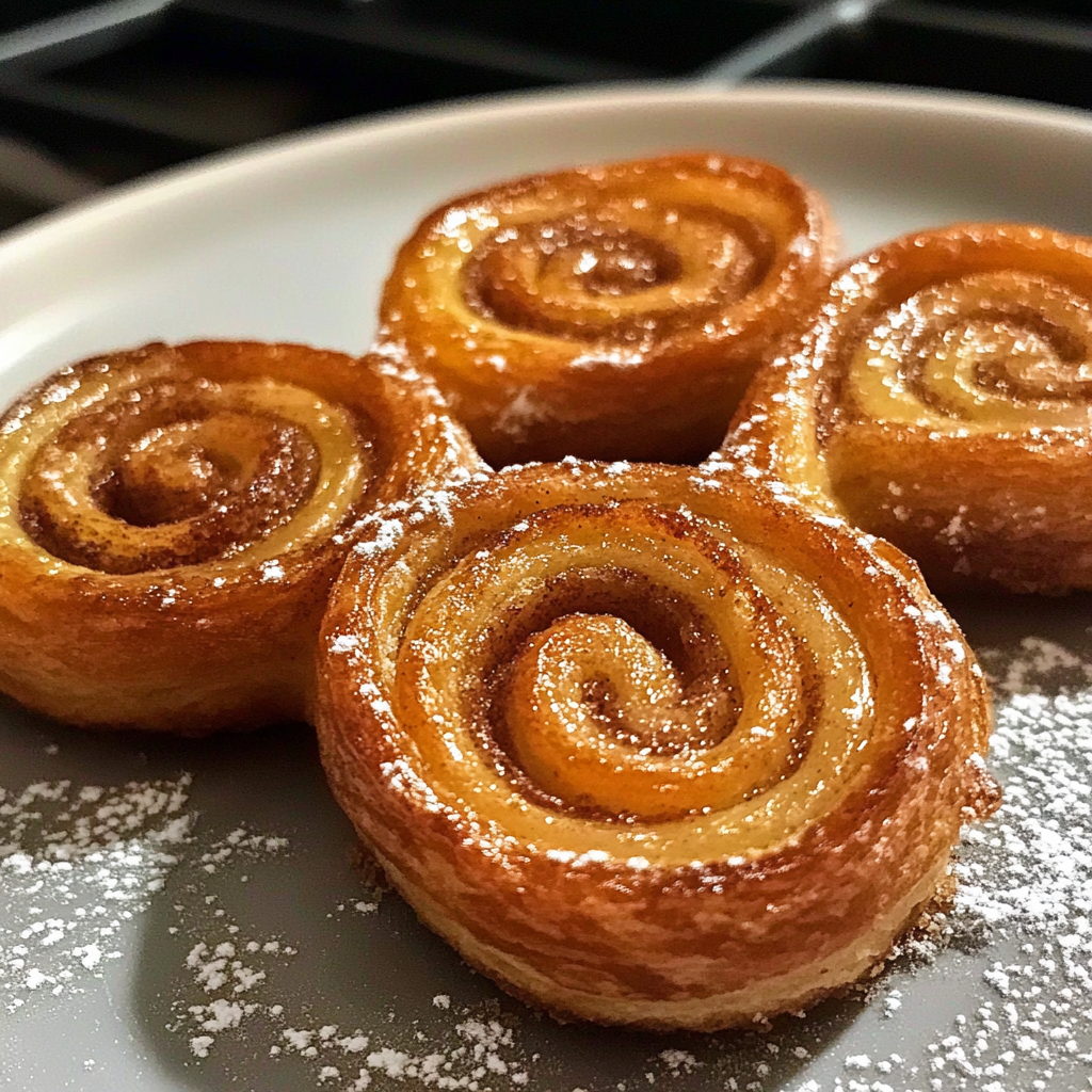 Recipe preparation for Cinnamon Palmiers