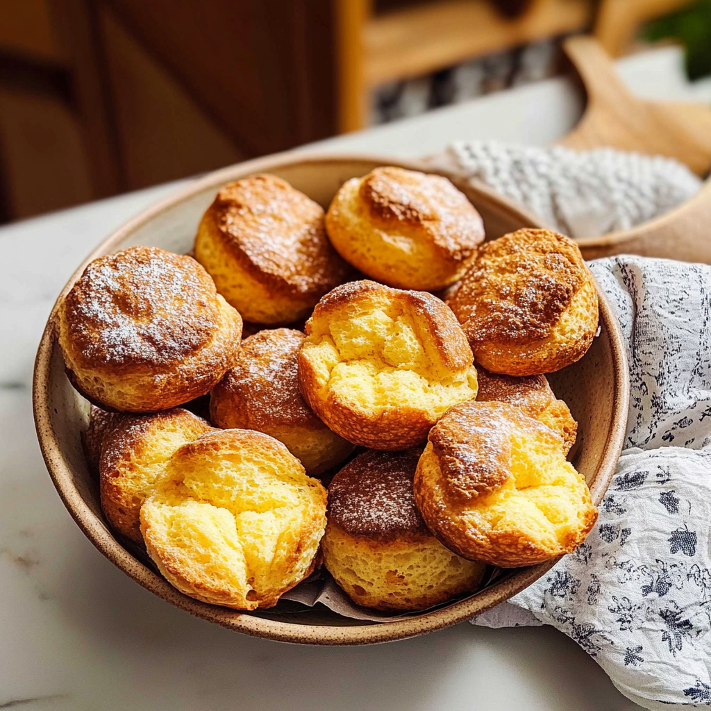 Recipe preparation for Light and Buttery Popovers