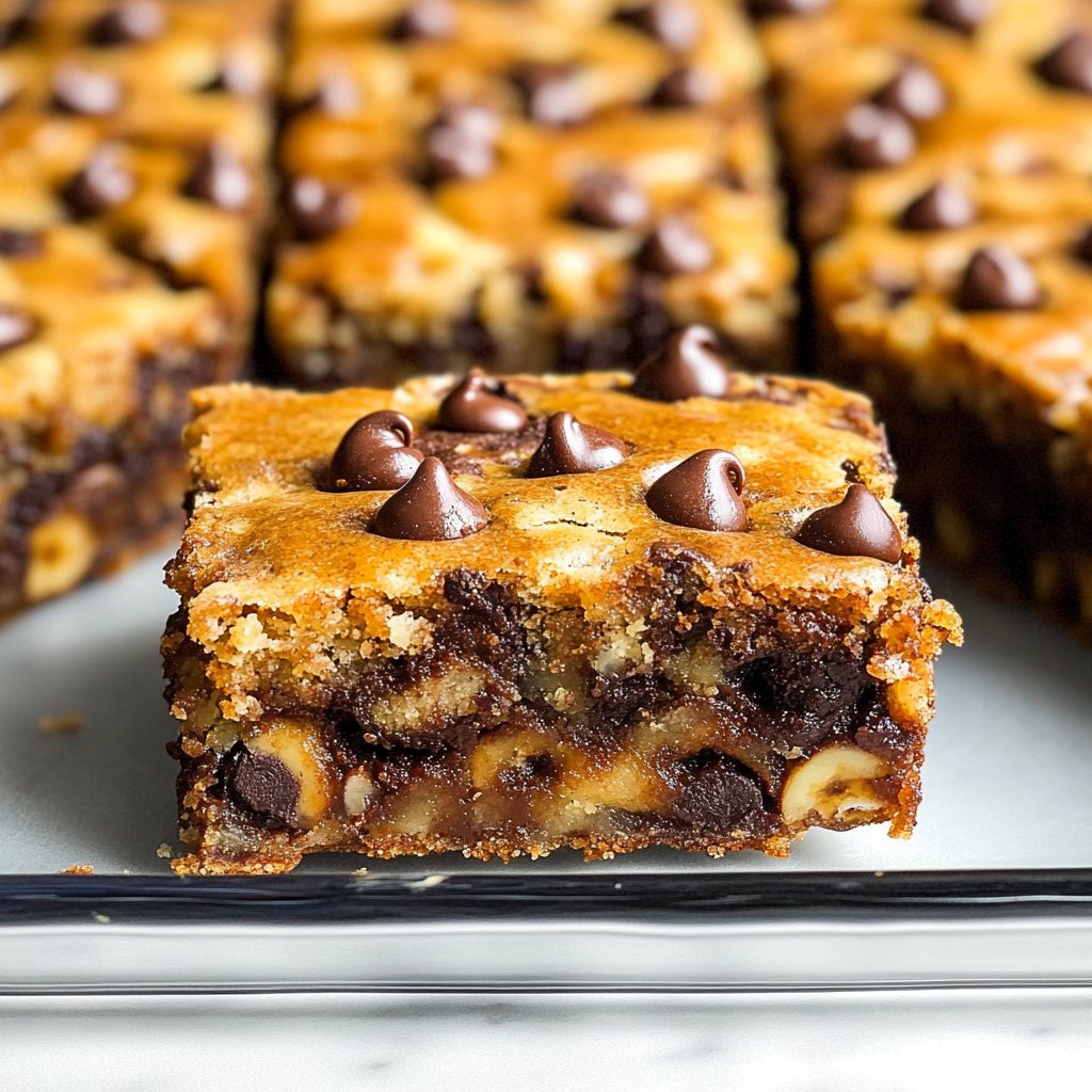 Recipe preparation for Banana Chocolate Chip Bars