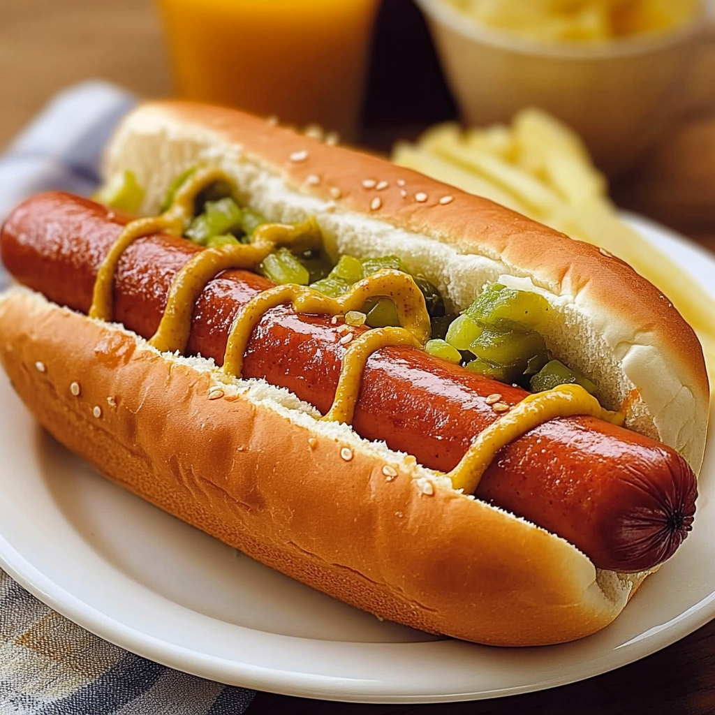 Recipe preparation for All-Beef Hot Dogs