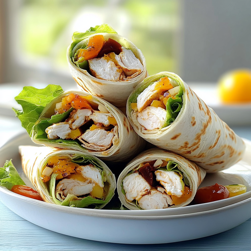 Recipe preparation for Easy Wraps for Busy Days – School Lunch Ideas