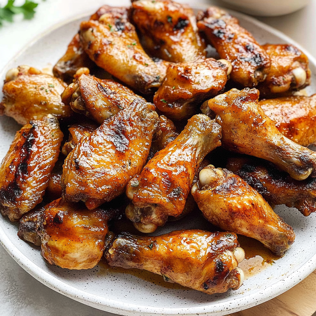 Recipe preparation for Smoked Chicken Wings