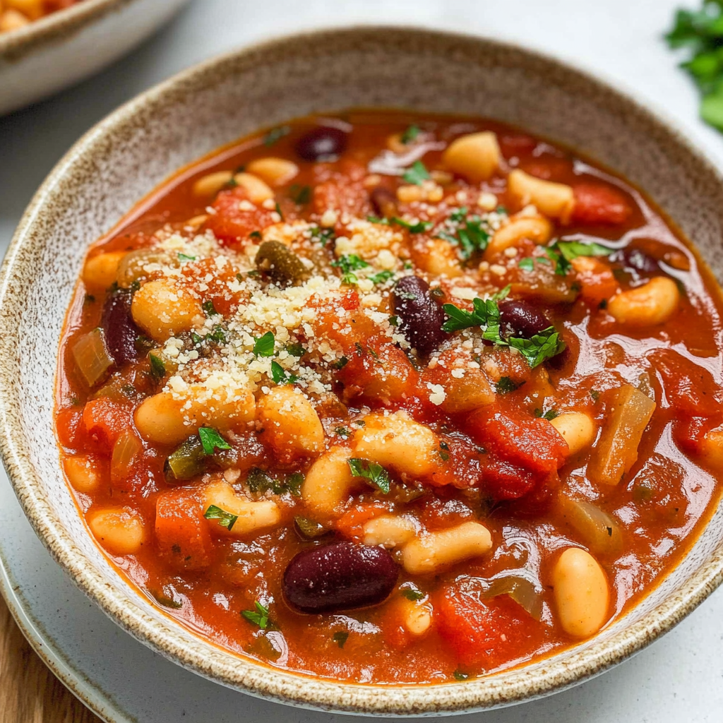 Recipe preparation for Pressure Cooked Minestrone