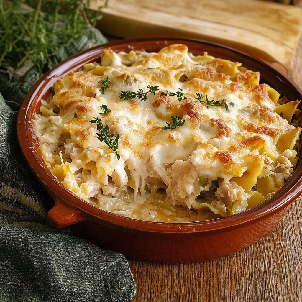Recipe preparation for Slow Cooked Tuna Casserole
