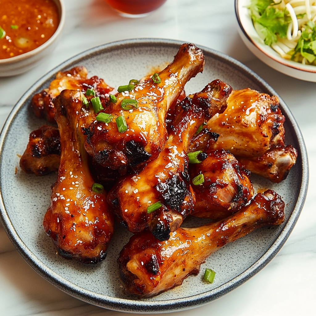 Recipe preparation for Spicy BBQ Chicken Legs