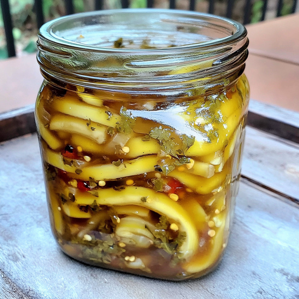 Recipe preparation for Canned Banana Peppers