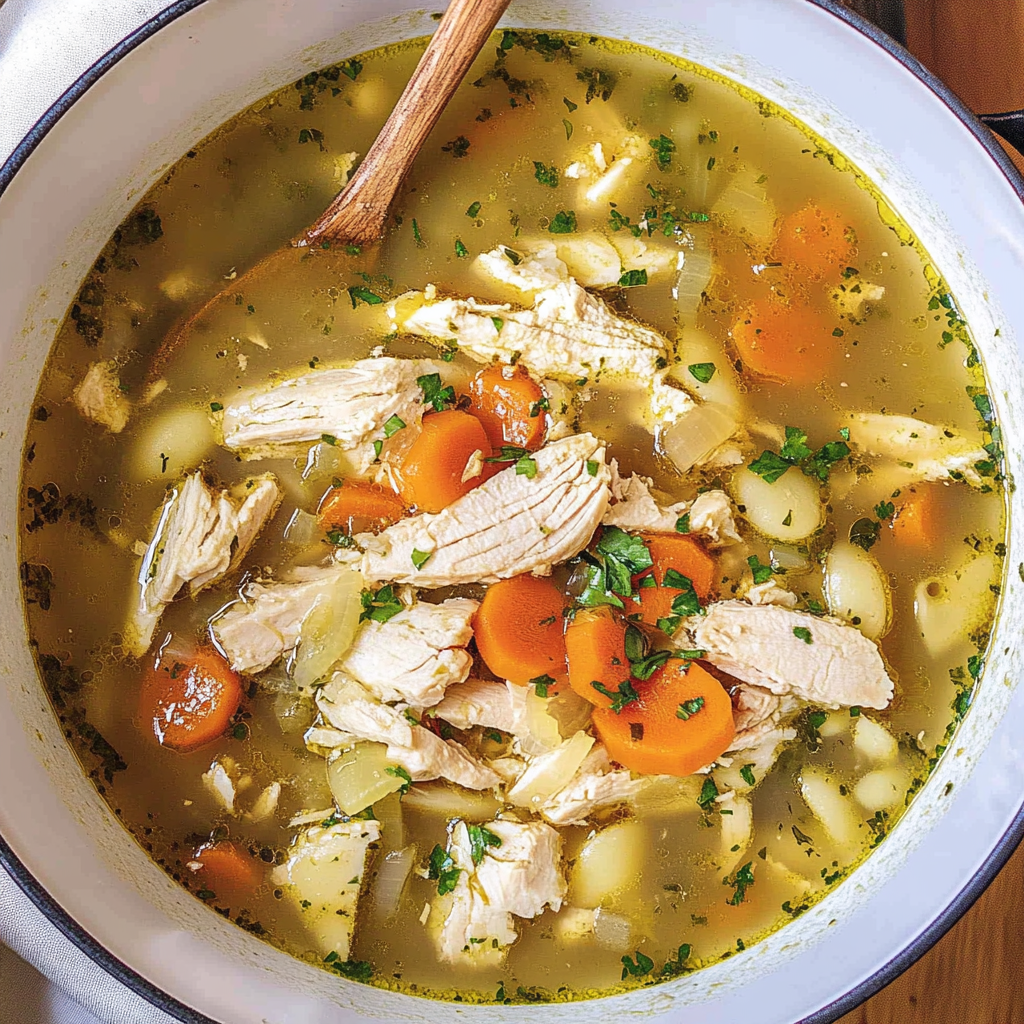 Recipe preparation for Best Chicken Soup