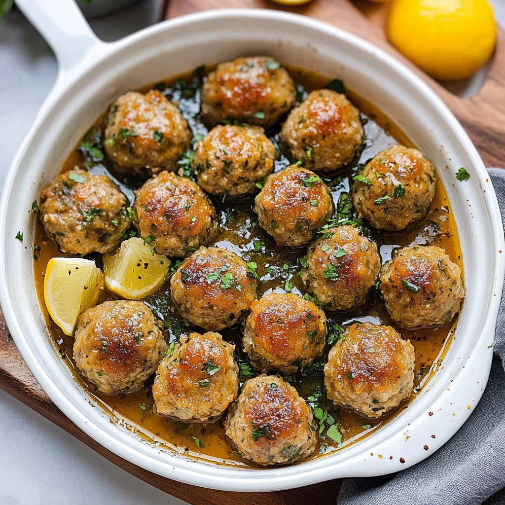 Recipe preparation for Turkey Meatballs
