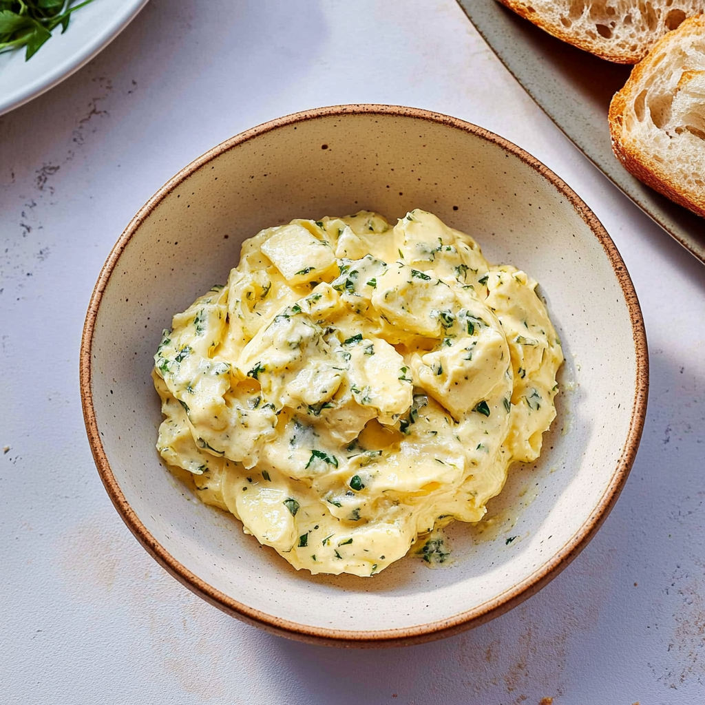 Recipe preparation for Garlic Butter