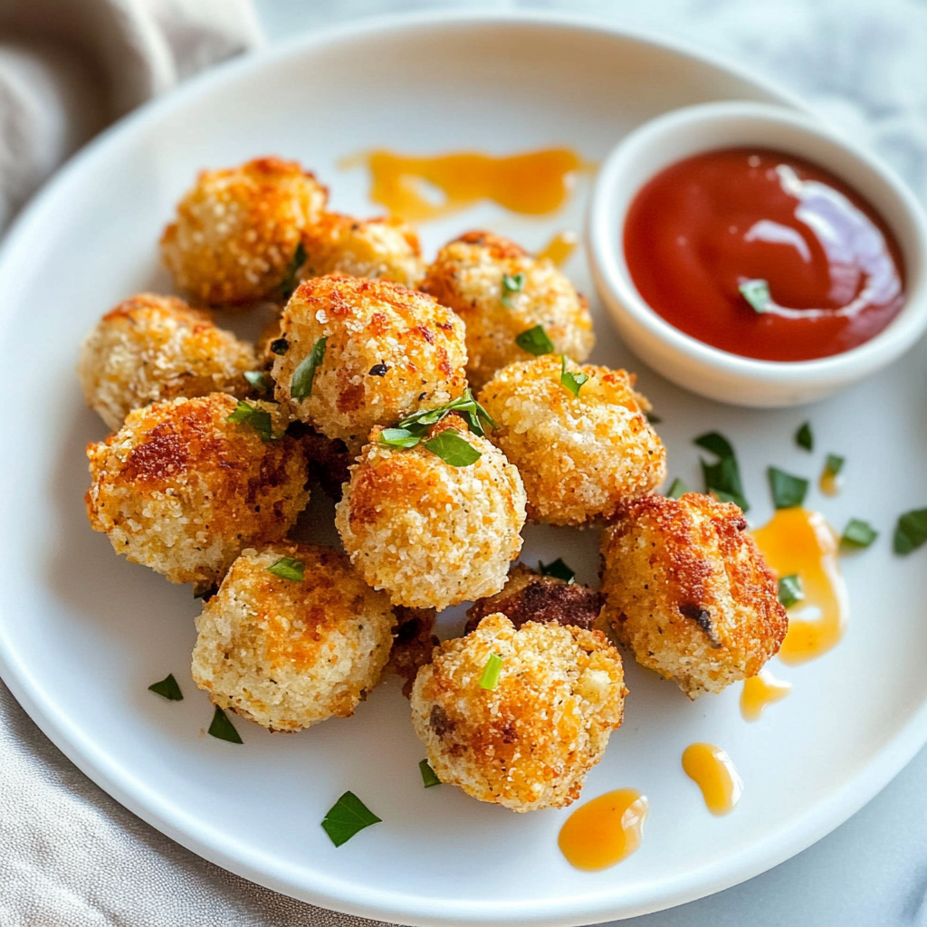 Recipe preparation for Chickpea Vegetable Nuggets