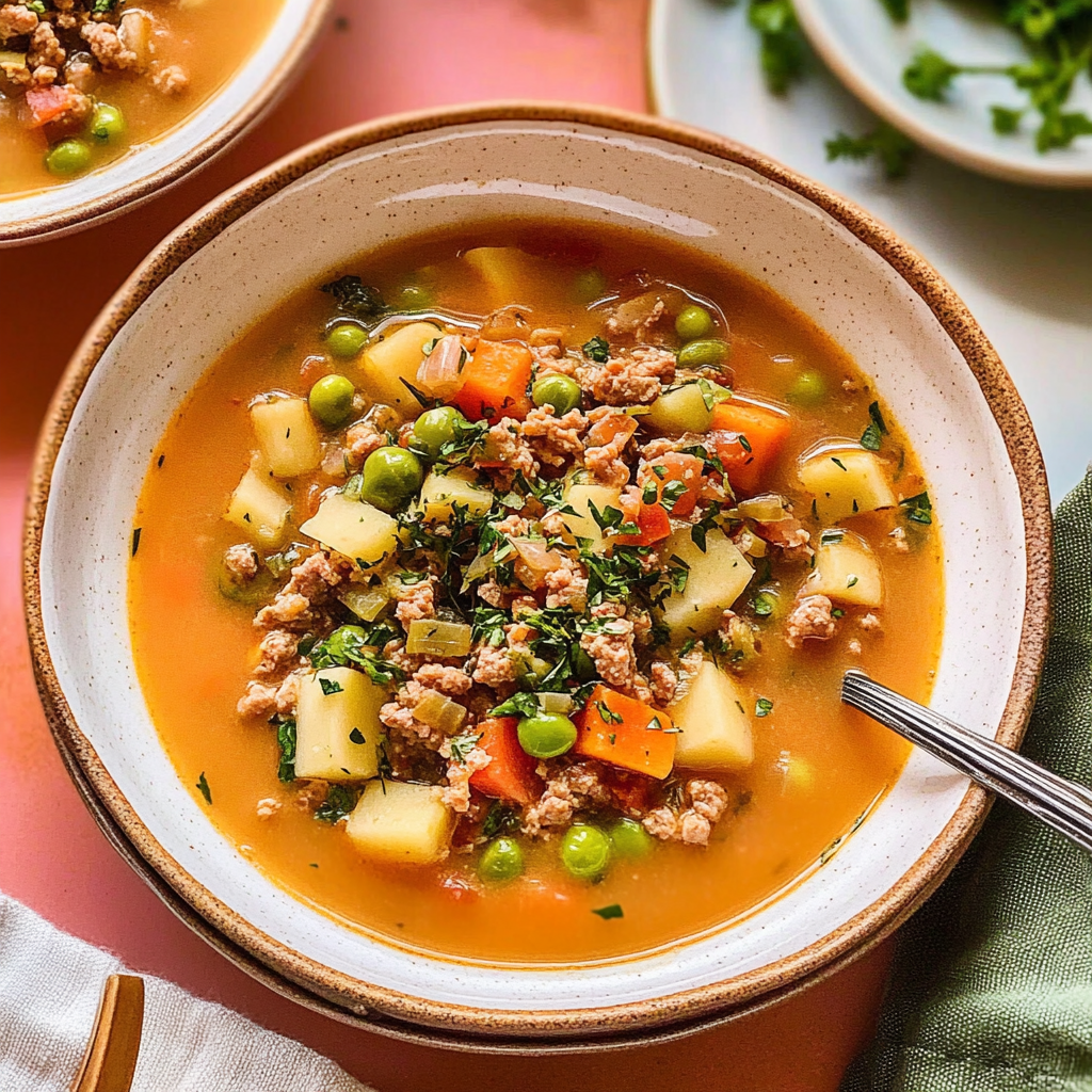 Recipe preparation for Cowboy Soup