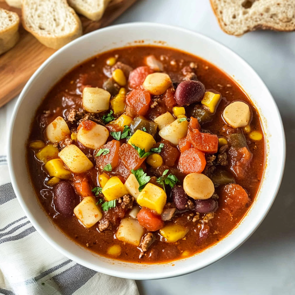 Recipe preparation for Cowboy Stew