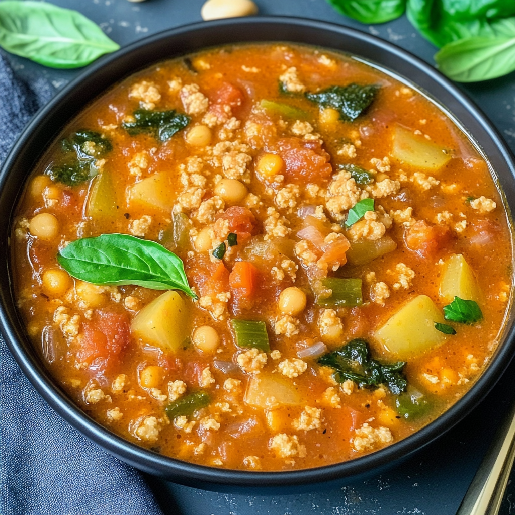 Recipe preparation for Sardinian Longevity Minestrone