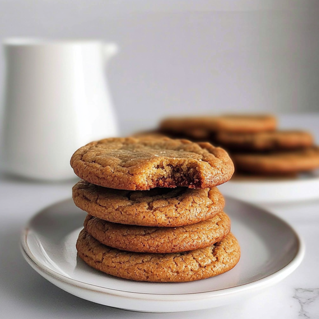 Recipe preparation for Soft Ginger Cookies