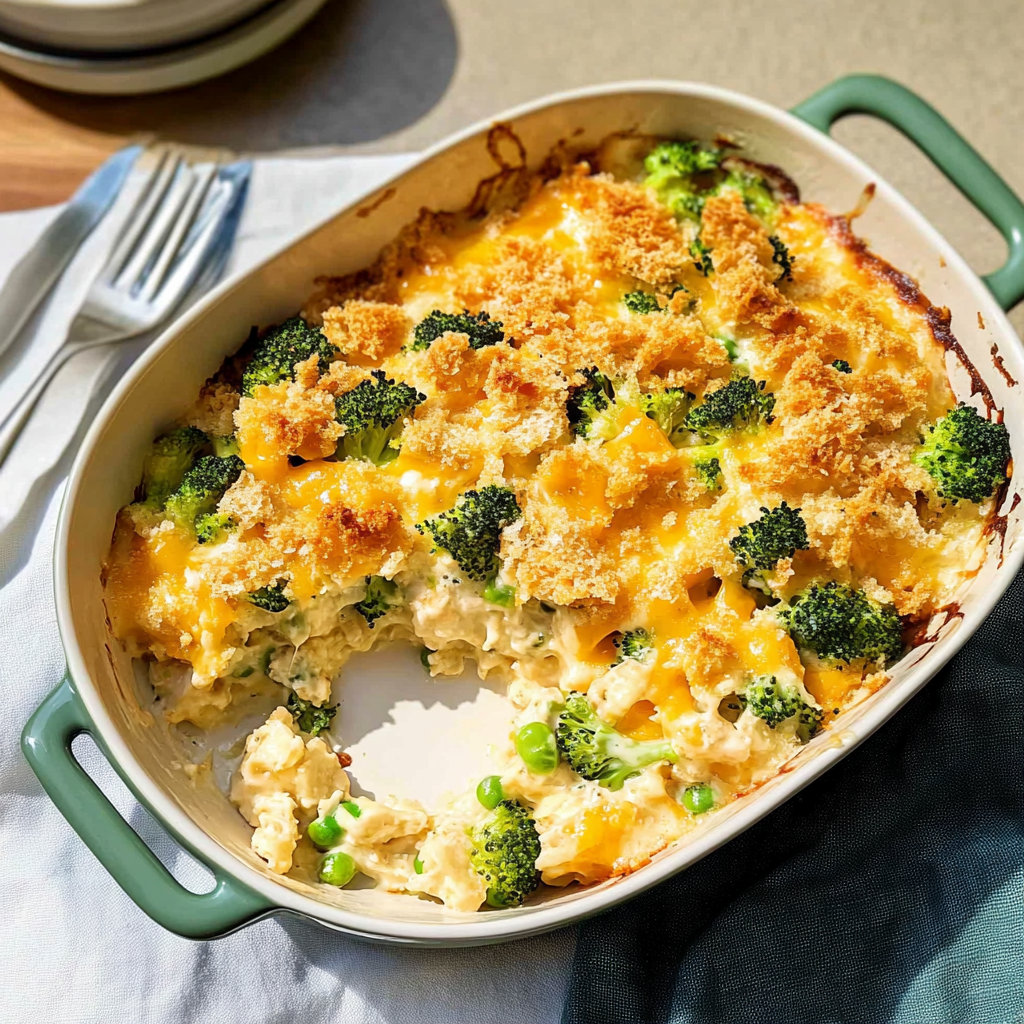 Recipe preparation for broccoli cheese casserole