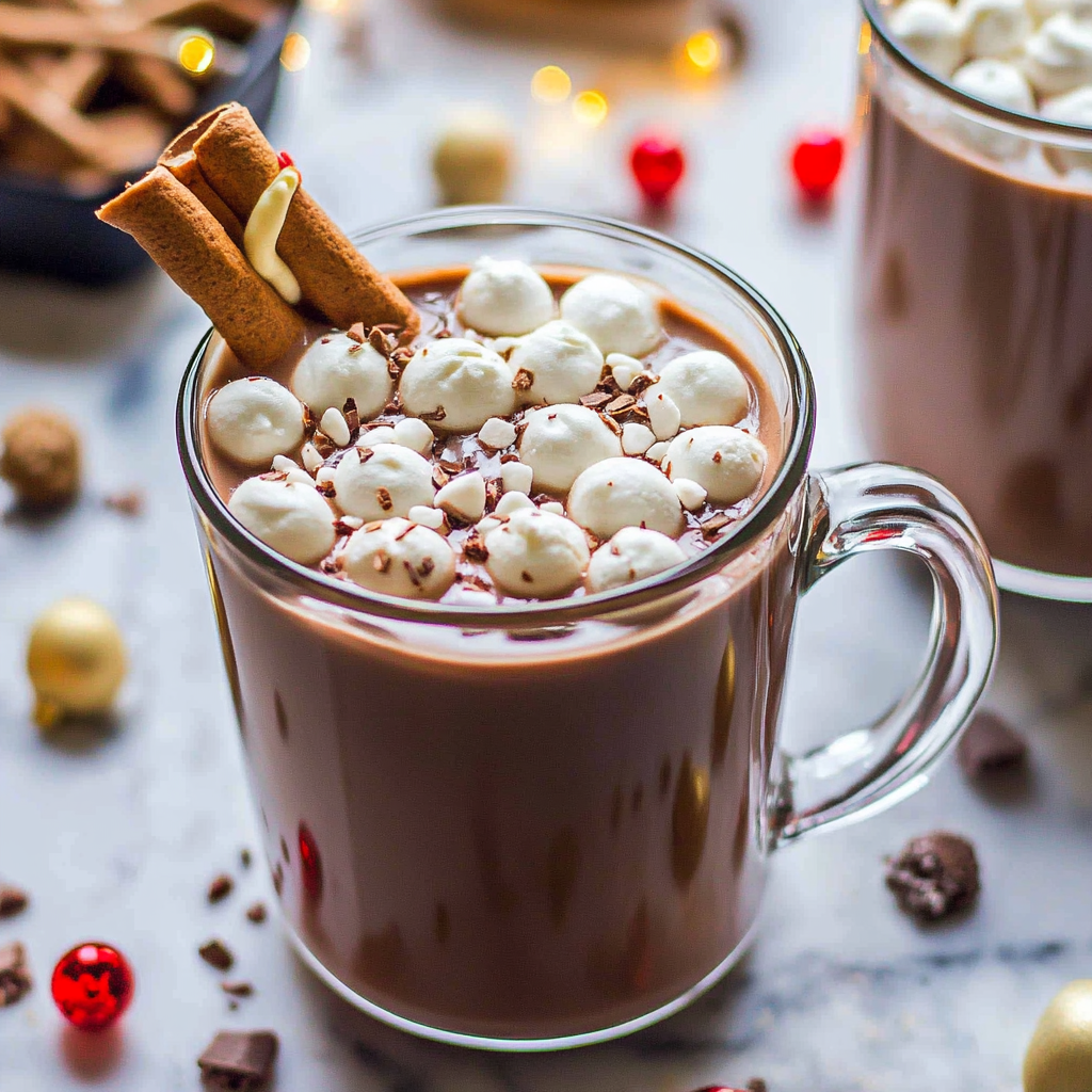 Recipe preparation for Slow Cooker Hot Chocolate (For Holiday Gatherings)