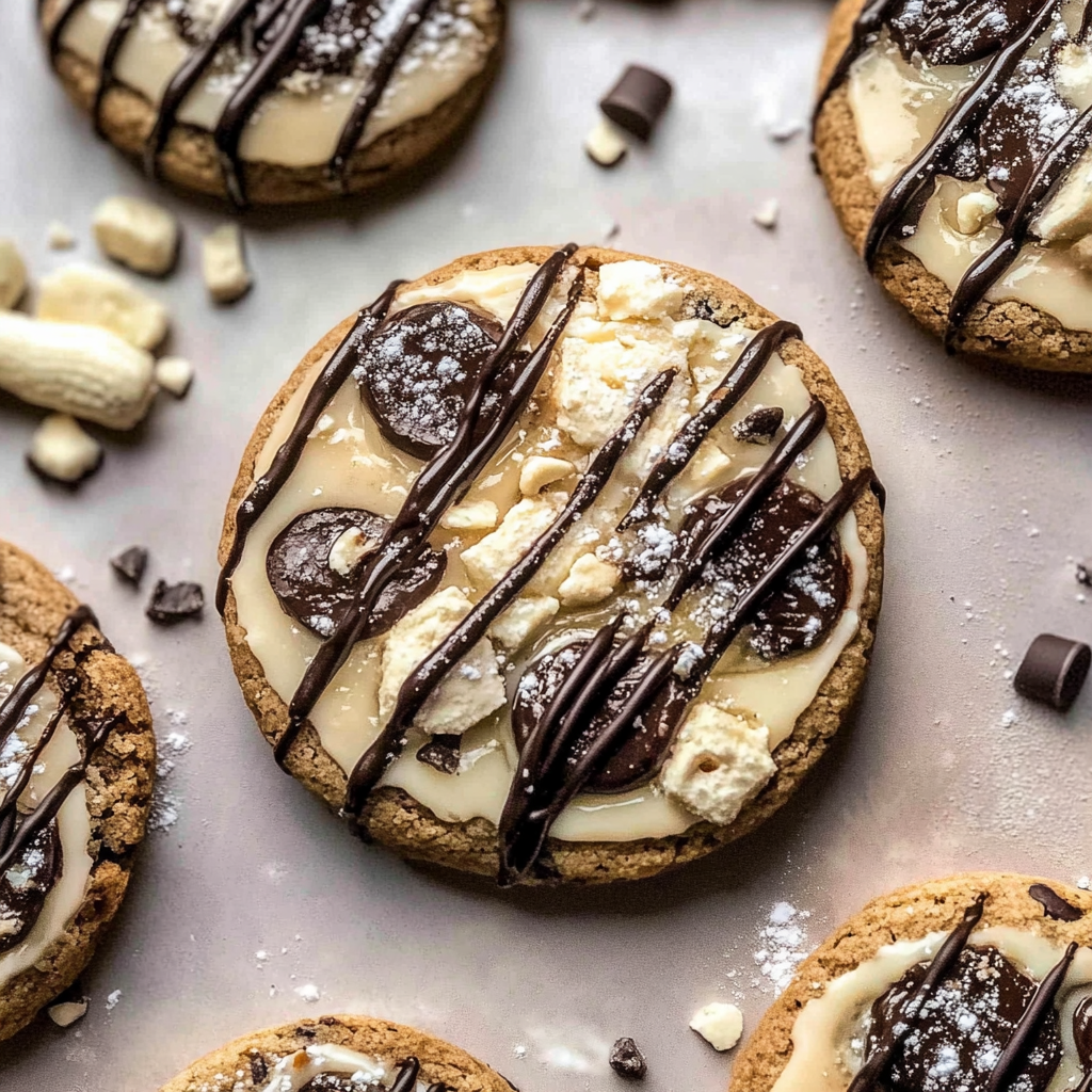 Recipe preparation for Cookies and Cream Cookies