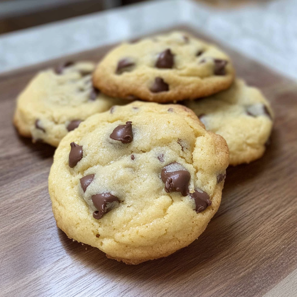Recipe preparation for cake mix chocolate chip cookies