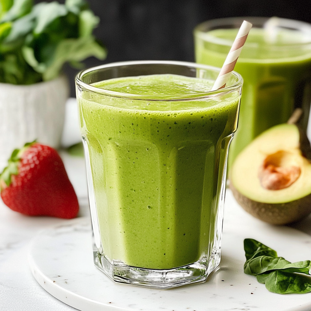 Recipe preparation for Best Green Smoothie Recipe