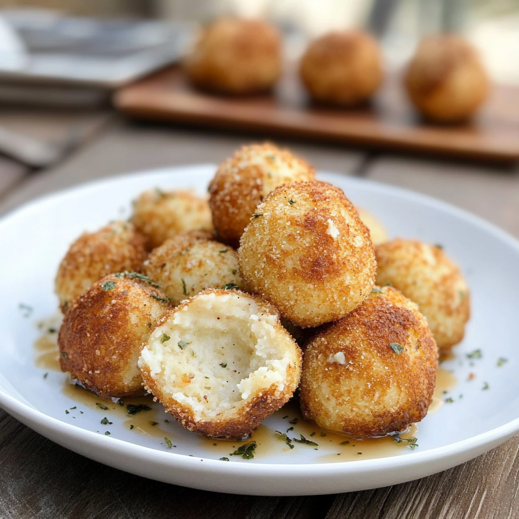 Recipe preparation for Mashed Potato Bombs