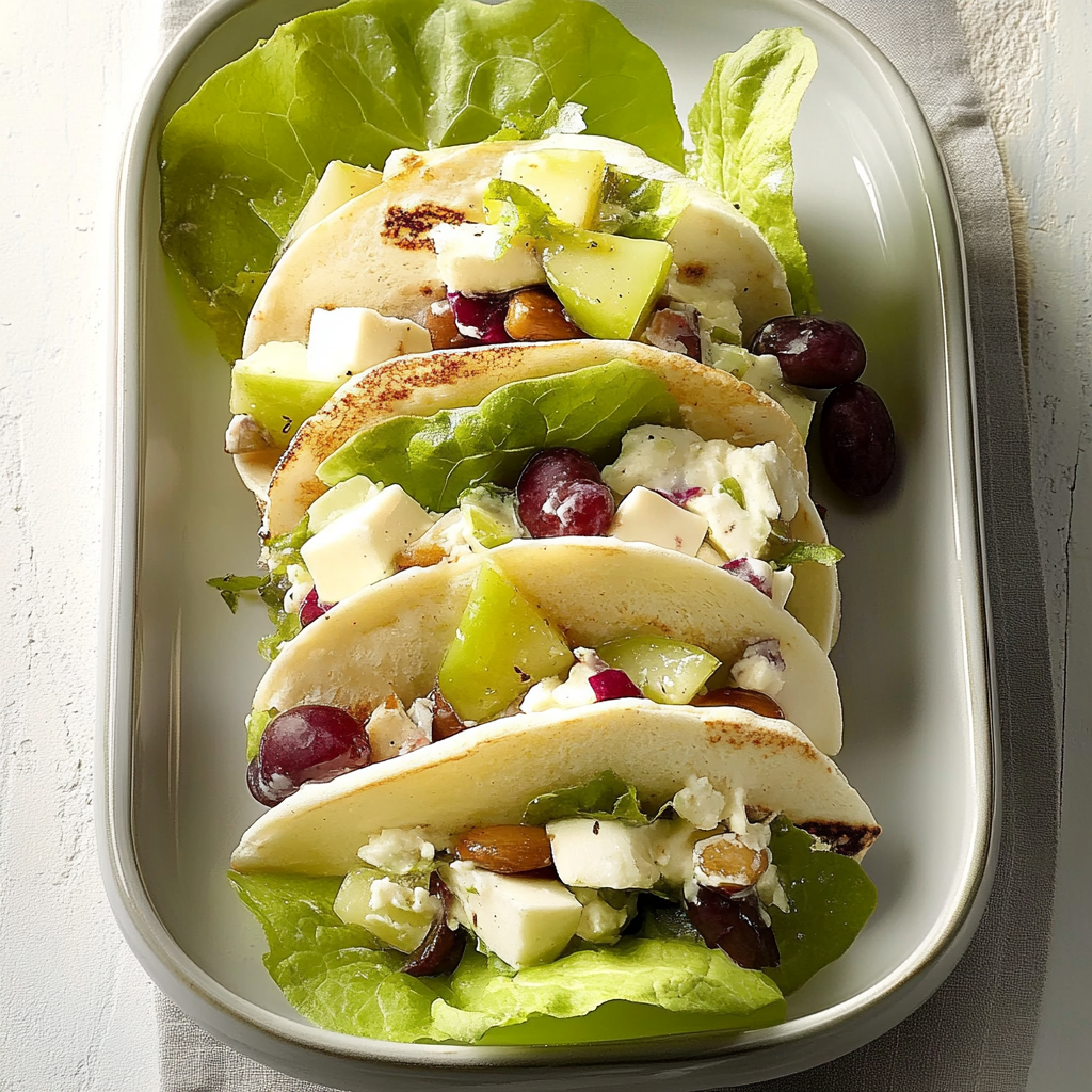 Recipe preparation for Pear Waldorf Salad