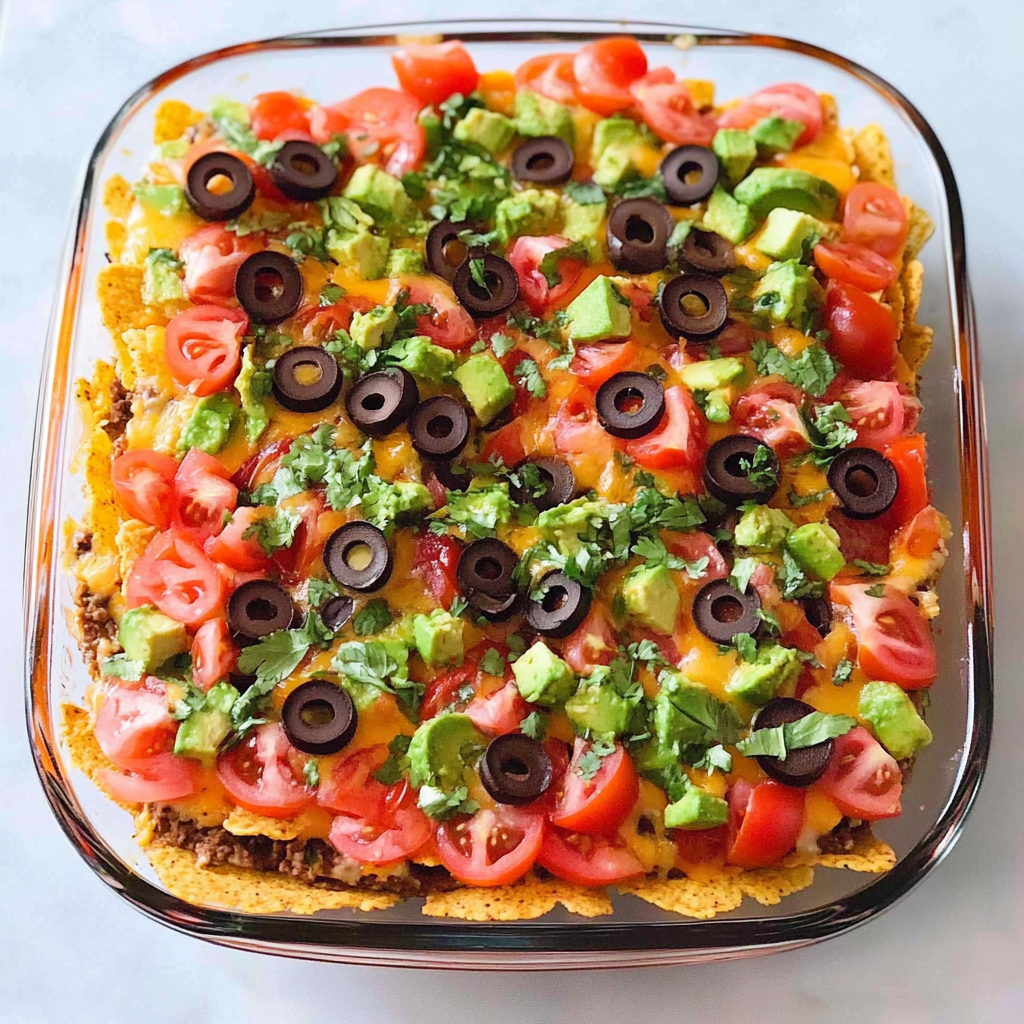 Recipe preparation for 7 layer dip