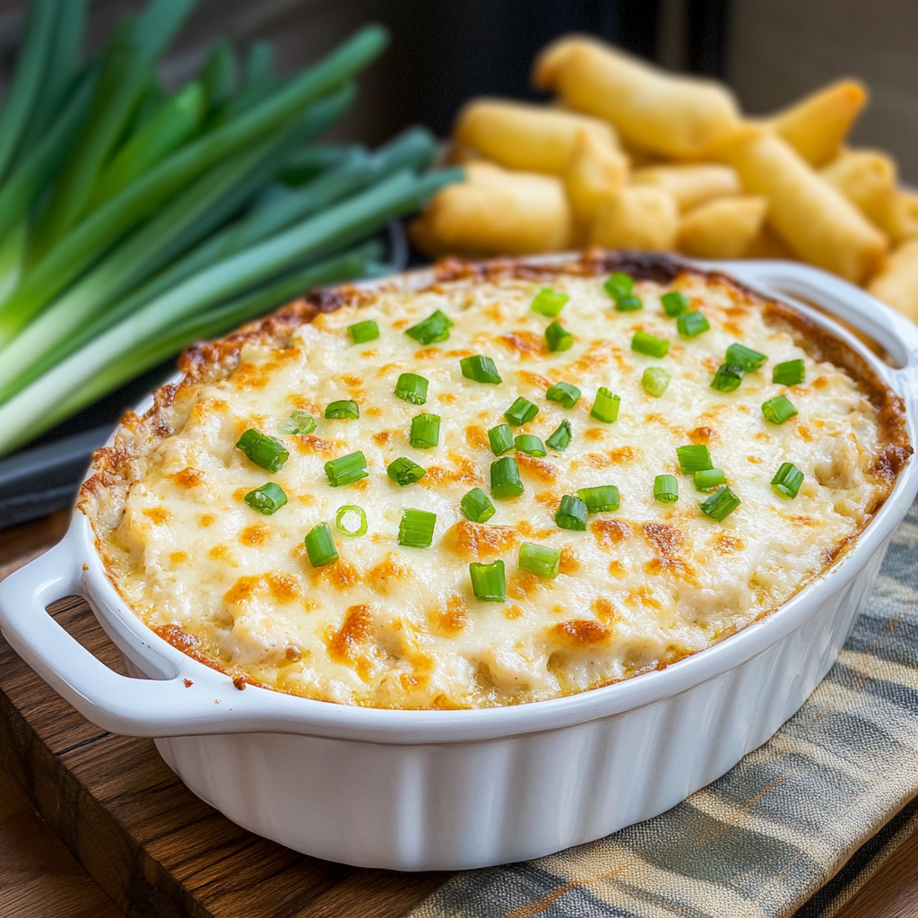 Recipe preparation for Hot Crab Dip