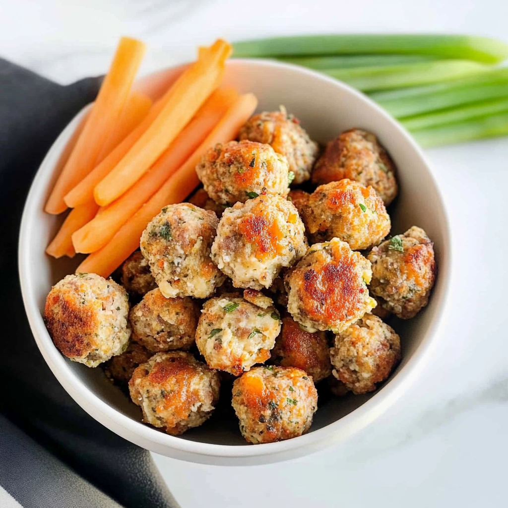 Recipe preparation for sausage balls