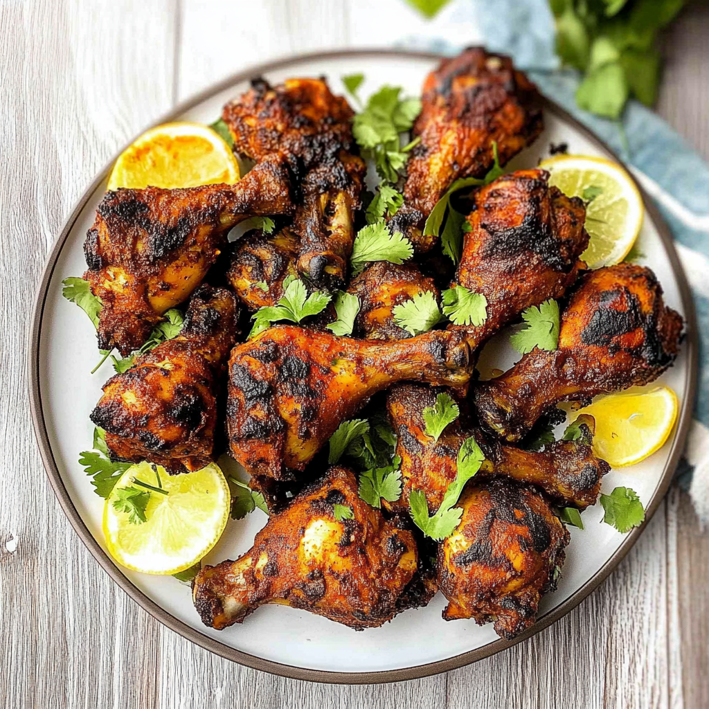 Recipe preparation for Healthy Tandoori Chicken