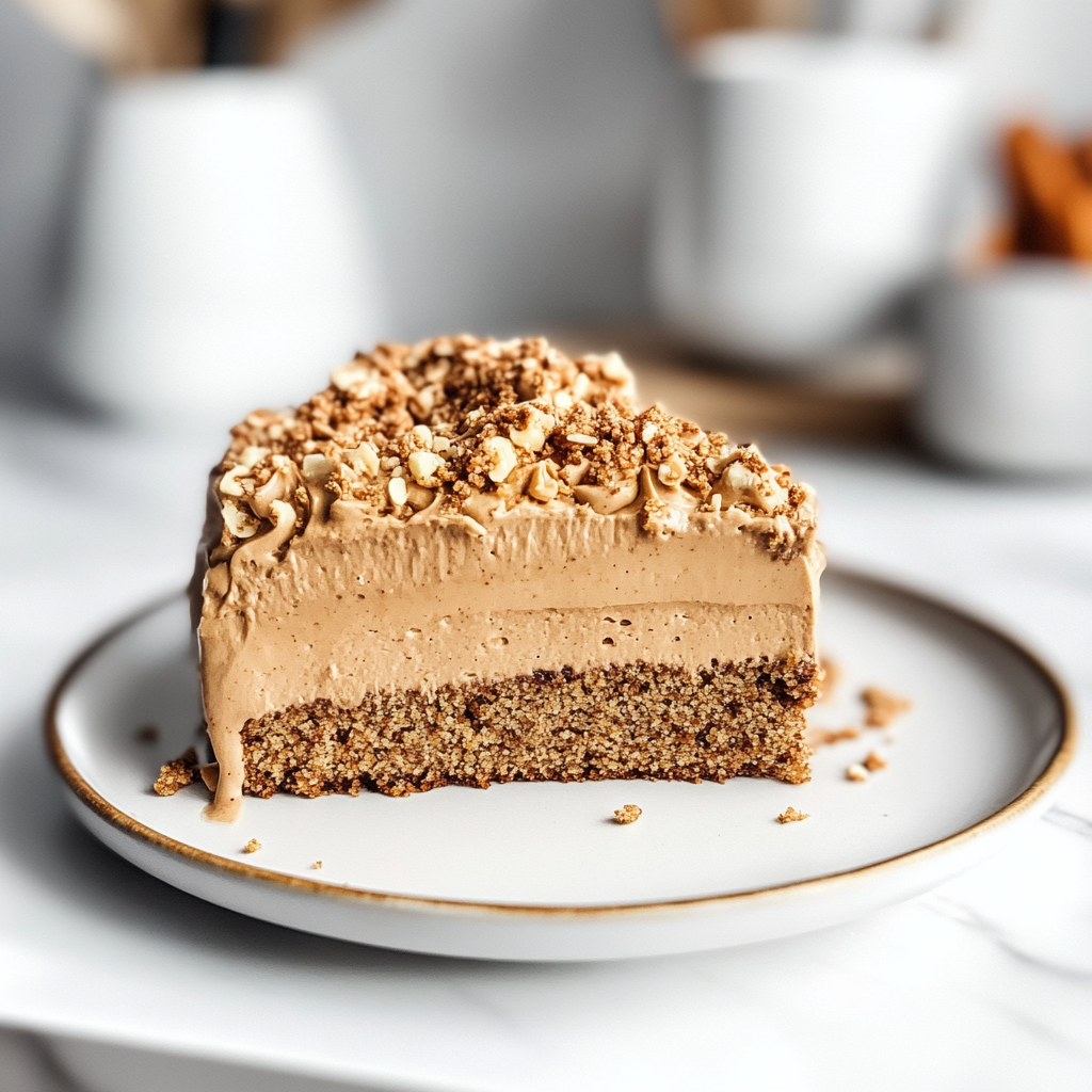 Recipe preparation for Cookie Butter Cake