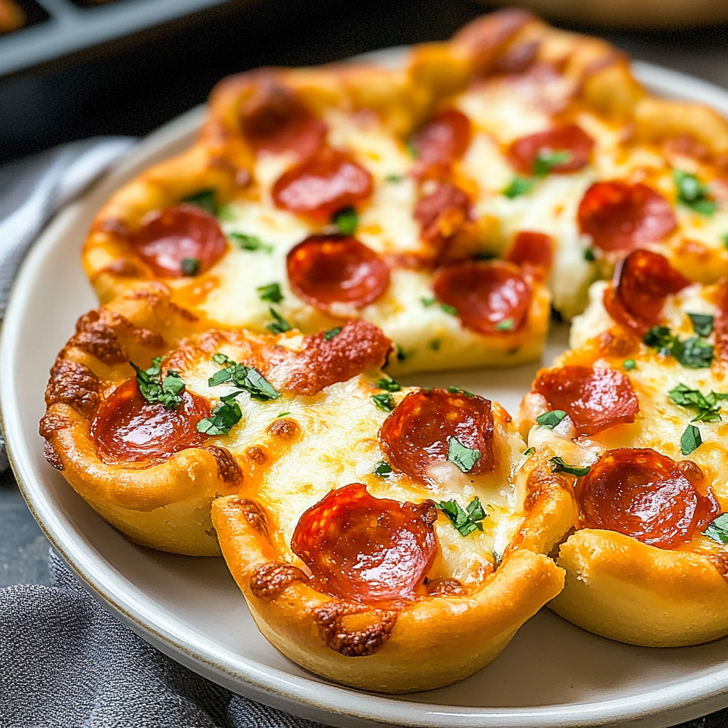 Recipe preparation for pizza muffins