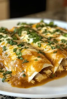 Cream cheese chicken enchiladas