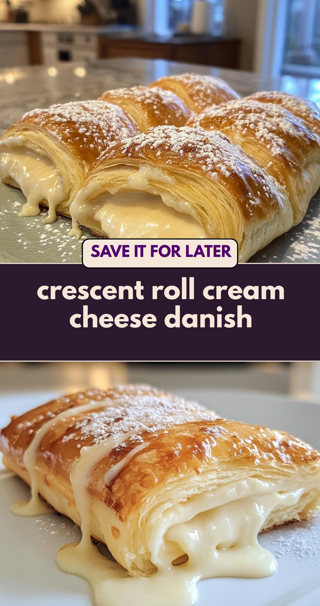 crescent roll cream cheese danish