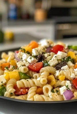 Greek Pasta Salad with Feta