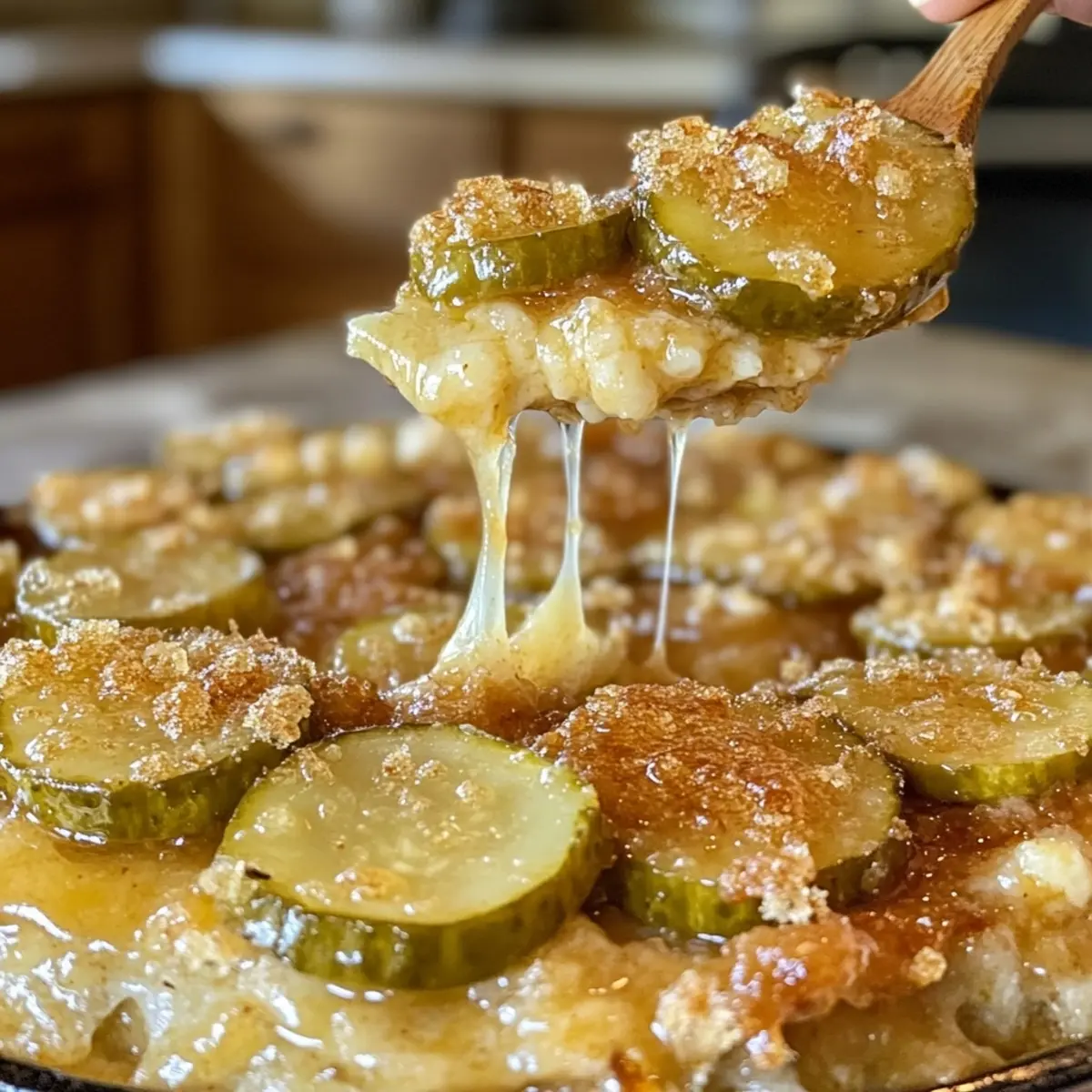 Viral Hot Honey Fried Pickle Dip