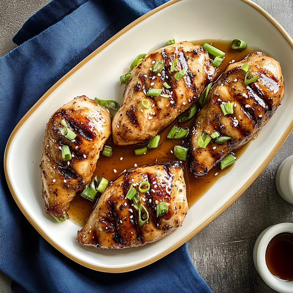 Recipe preparation for Asian Marinated Chicken