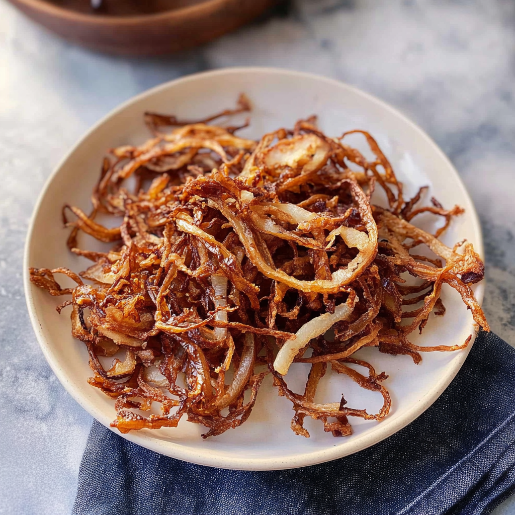 Recipe preparation for Air Fryer Crispy Onions