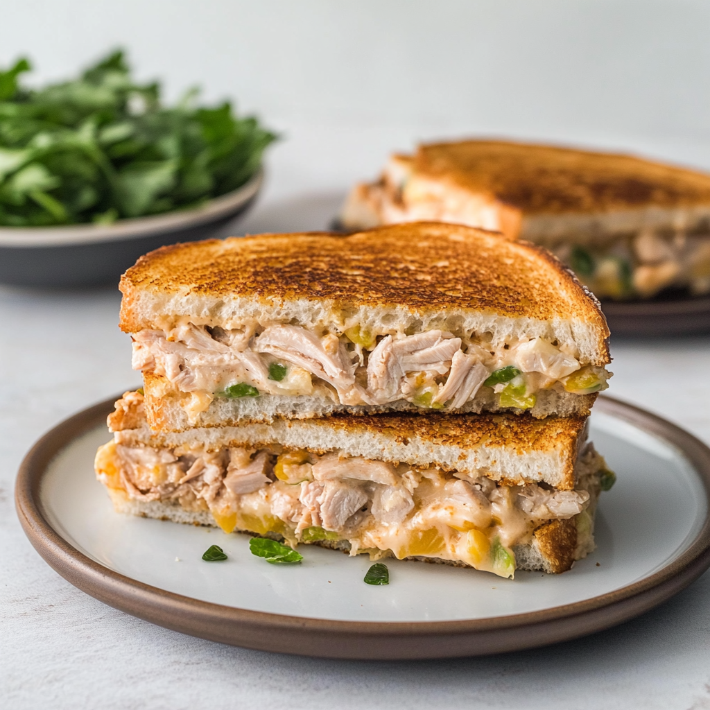 Recipe preparation for Air Fryer Tuna Melts