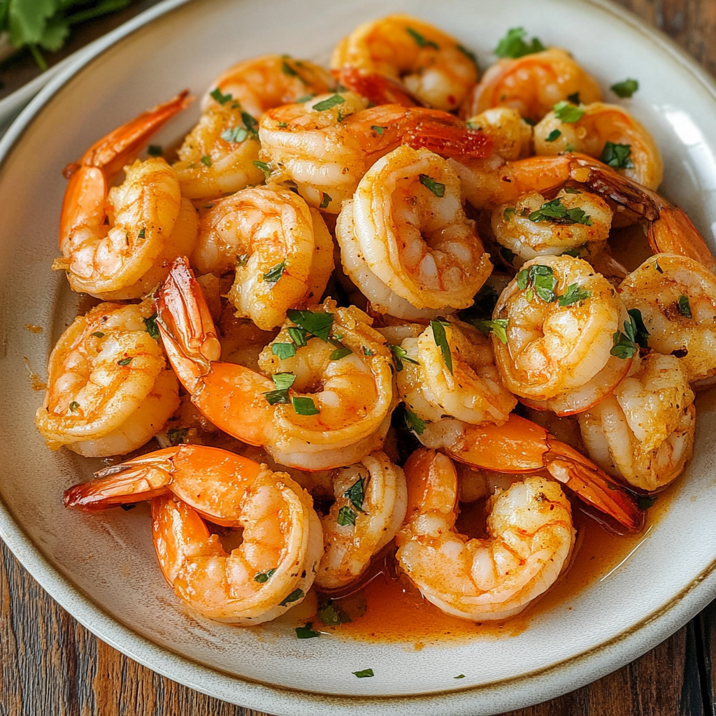 Recipe preparation for Chili Lime Shrimp
